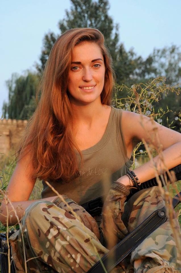 Portrait of Kateryna Podzizey.